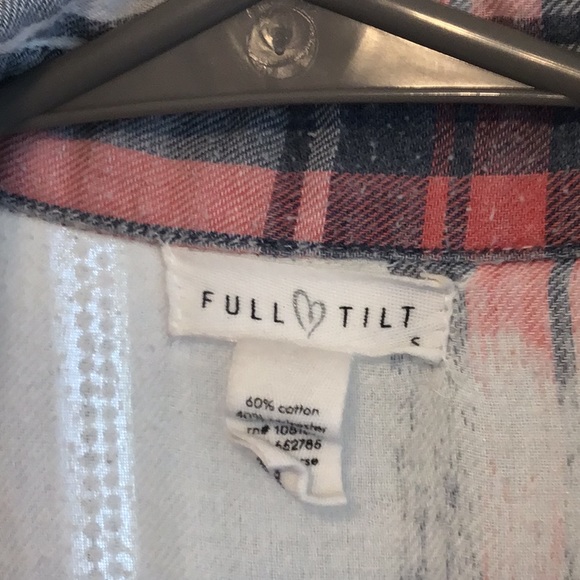 ‘Full Tilt’ Boyfriend Plaid Faded Shirt - Picture 7 of 8